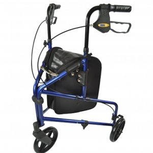 Rollator Andador Triciclo – Plegable | AbPR30275-BL