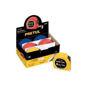 CINTA METRICA PRETUL 8M (21625)